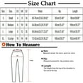 thumbnail image 2 of Owordtank Vintage Style Flare Pants for Women Flare Leg High Waist Bell Bottom Pants, 2 of 5