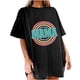 thumbnail image 2 of Pntutb Blusa de manga corta informal con estampado de moda para mujer Pntutb Pntutb-97, 2 of 6