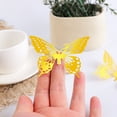 3D Butterfly Wall Decor 12 Pcs 3 Sizes, for Birthday Decorations Party