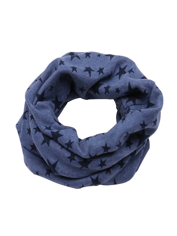 Toddler Kids Boys Girls Warm Knitted Winter Circle Scarf Round Infinity Scarves