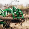 thumbnail image 4 of Titan Attachments 48” Light-Duty Single Cylinder Root Grapple Rake fits John Deere Tractors, Economy Series, 4 of 10