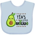thumbnail image 3 of Inktastic Tía's Little Avocado with Cute Baby Avocado Boys or Girls Baby Bib, 3 of 4