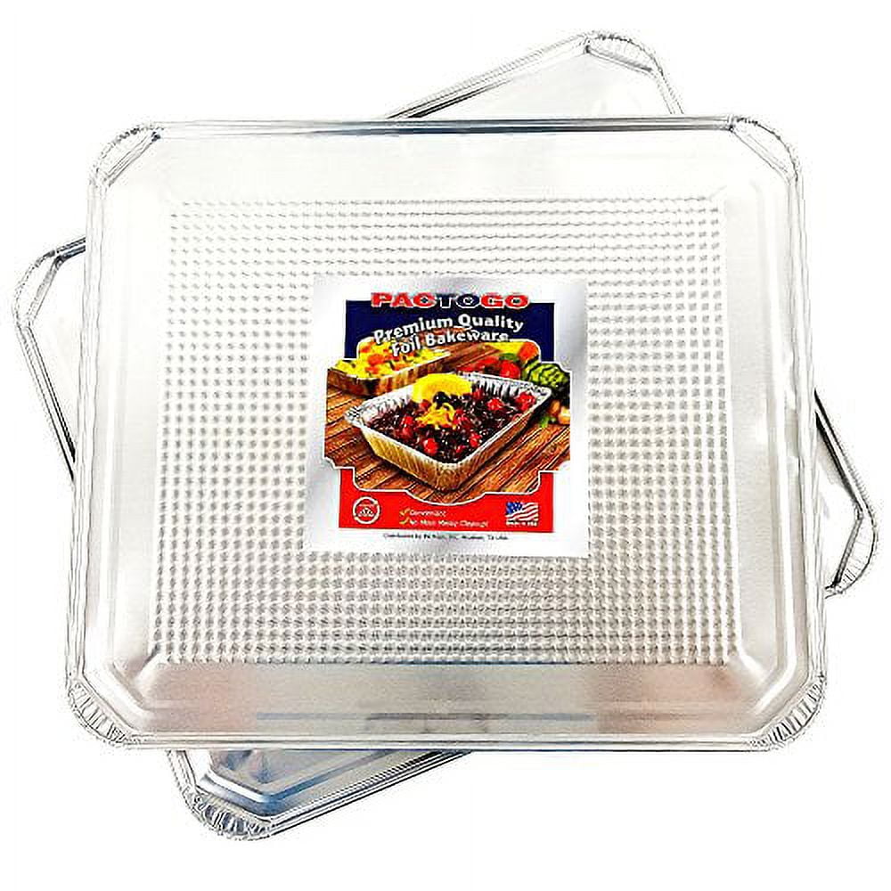 Pactogo Aluminum Foil Oven Liner Sheet Pan 20/Pk - 18" x 15" Disposable Sheets (Pack of 20)
