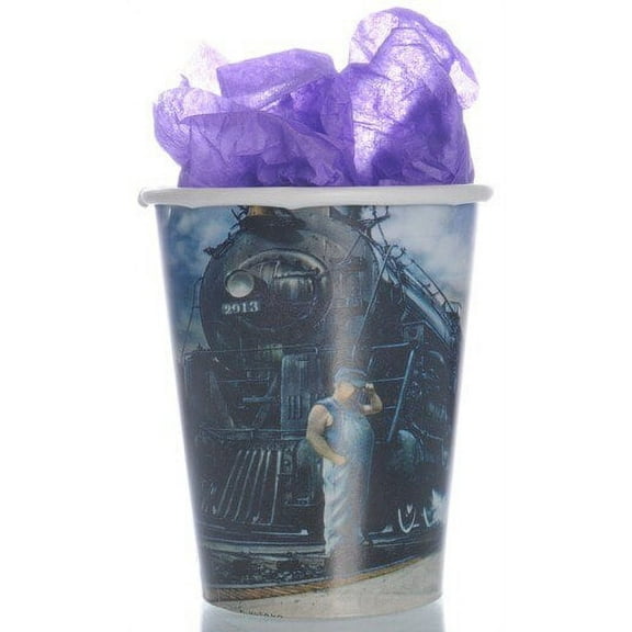 Whistle Stop Train Party  9-oz Paper Cups (8 ct)