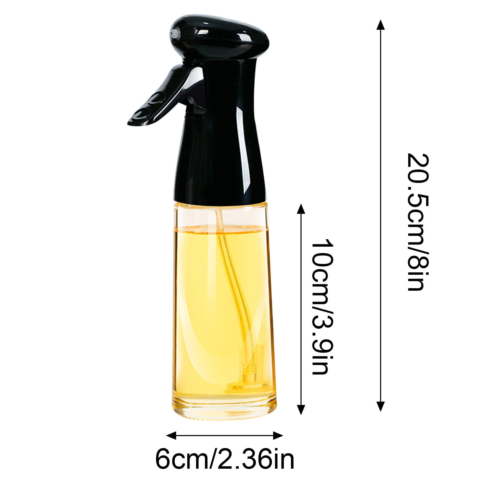 Leakproof Kitchen Sauce Oil Pot Glass Olive Vinegar Cruet Bottle Dispenser Drops