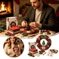 thumbnail image 2 of Christmas 3D Fabric Poke Wreath DIY Kit, Christmas Wreath DIY Kit for Adults Teens, Christmas Decorations (Christmas Tree), 2 of 7