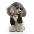 thumbnail image 4 of Pyjama pour Animaux Imprimé Fleur de l'Espace Dessin Animé Adorable Chaud Doux Confortable pour Chiens et Chats, 4 of 6