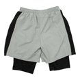 thumbnail image 2 of Bermuda Athletic Works para Hombre, Short Doble Verde Talla G, 2 of 4