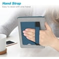 thumbnail image 6 of Fintie Stand Case for Kindle Paperwhite (Fits 10th Generation 2018 ＆ All Paperwhite Generations Prior to 2018) with Card Slot ＆ Hand Strap Premium PU Leather Sleeve Cover, Twilight Blue, 6 of 15