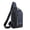 Blue, variant on Anti-Theft Crossbody Sling Bag Solid Color Cloth Customizable Chest Messenger Bag, Adjustable Crossbody Single Shoulder Bag for Outdoor Leisure