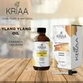 thumbnail image 2 of KRIAA Goodness Ylang Ylang Essential Oil 4oz with Glass Dropper, 2 of 8