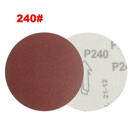

20pcs 5inch 125mm No Hole Hook and Loop Sanding Discs 60-2000 Grit Sandpaper