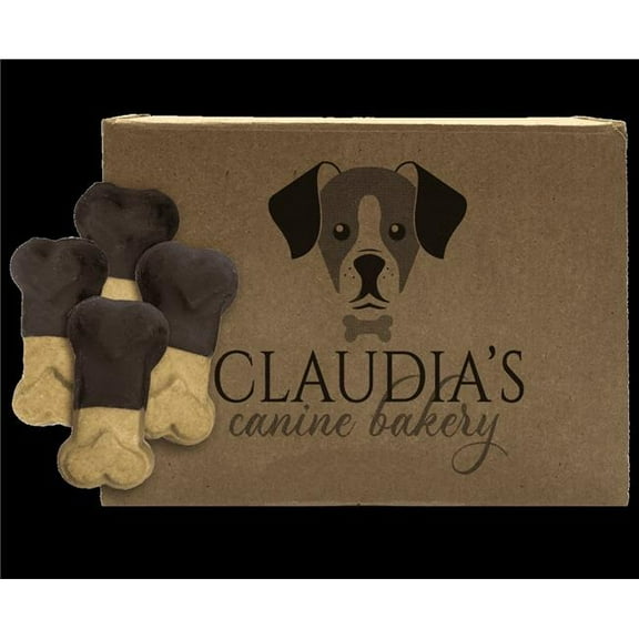 Claudias Canine Bakery  Luv Bones Carob Dog Cookie - 24 Count