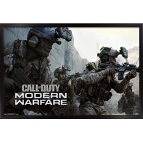 Call of Duty: Modern Warfare - Campaign Wall Poster, 22.375" x 34", Framed