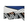 thumbnail image 4 of INSPIRE CHIC Women's Stripe Print Square Scarves Head Scarf Kerchief Blue, 4 of 5