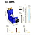thumbnail image 5 of Kit Plantilla para Orificios Ocultos,Juego Plantillas GuíA PerforacióN para Orificios Ocultos para Orificios en áNgulo 15°,Para Orificios PerforacióN en áNgulo para CarpinteríA A, 5 of 5