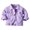 Purple, variant on IBTOM CASTLE Toddler Kid Baby Boys Girls Denim Jacket Long Sleeve Button Down Jeans Coat Cowboy Overcoat Hoodie Casual Outwear 4-5 Years Purple