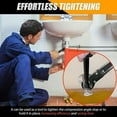 thumbnail image 6 of Plumbing Tools, Angle Stop Wrench , Plumbing Wrench. New Compression Angle Stop and Removing the Compression Ring Professional Plumbing Tool For Easy Angle Stop And Supply Nut Installation, 6 of 8