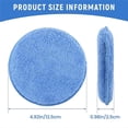 thumbnail image 4 of Microfiber Wax Applicator 12pcs Car Cleaning Polish Wax Foam Sponge Polishing Sponge, Blue, 4 of 5