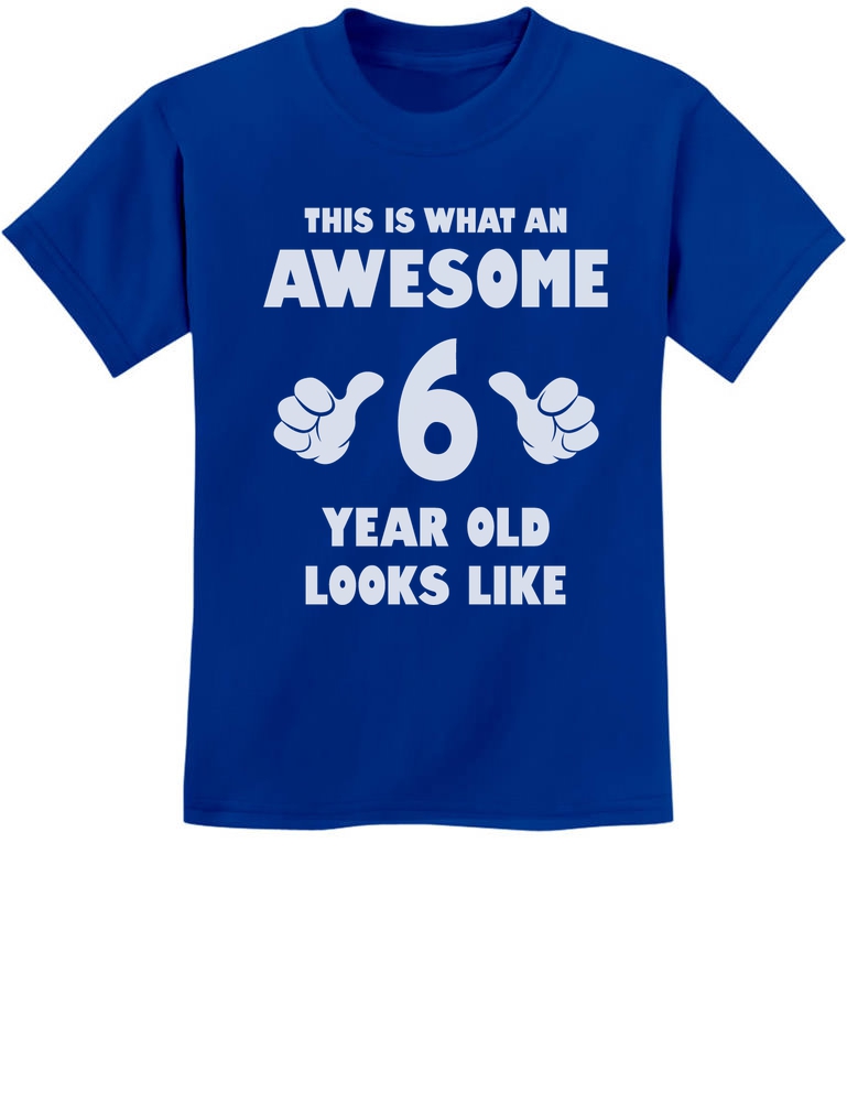 birthday shirt 6 year old boy