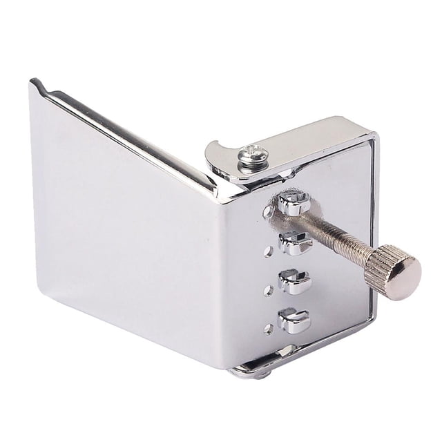 Tapa de Guitarra Cromada Placa de Banjo Cuerdas Instrumentos Musicales Universal Sunnimix Guitar Banjo Tailpiece