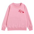 thumbnail image 3 of Otqutp Kids Oversized Sweatshirts with Heart Graphic Girls Long Sleeve Cotton Crewneck Sweatshirt Boys Cute Pullover Shirts, 3 of 6