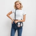 thumbnail image 3 of Bolso Transparente para Eventos en Estadios, Bolso Cruzado Transparente, Bolso Transparente para Conciertos Festivales Deportes Negro, 3 of 5