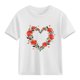 thumbnail image 1 of Blusas y camisas de manga corta con cuello redondo para niños y niñas, camisetas gráficas de manga corta, blusas con estampados bonitos para la temporada escolar., 1 of 9