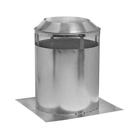 Metal-Fab Temp/Guard Galvanized Attic Insulation Shield - 6"Dia