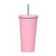 thumbnail image 2 of Vaso aislante de acero inoxidable 500 ml - Aislamiento al vacío, taza portátil para viajar, taza de café de gran capacidad con asa, 2 of 3