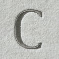 thumbnail image 3 of SKL Home Casual Monogram Bath Towel, "C", White, 3 of 6
