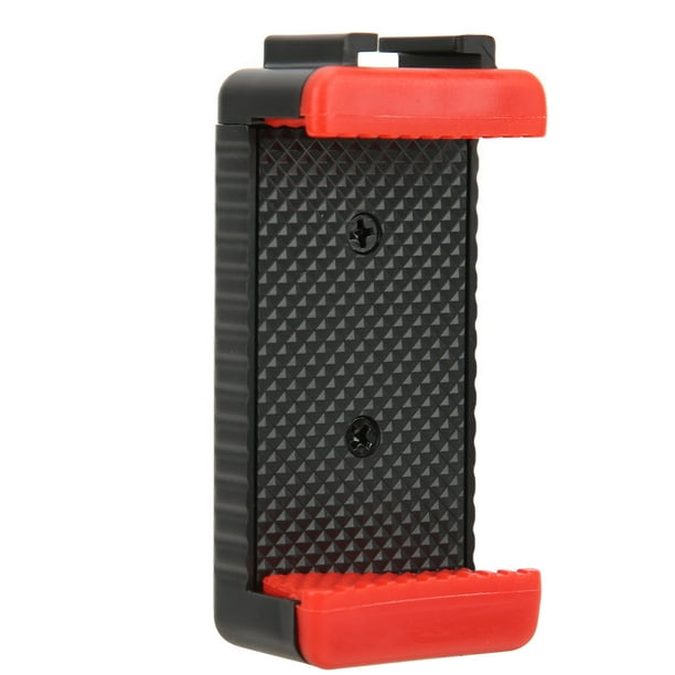 Soporte para adaptador de trípode para teléfono, soporte para trípode para teléfono inteligente, Clip para trípode para teléfono Selfies con soporte para zapata fría, soporte para trípode para teléfono Valor excepcional Jadeshay A