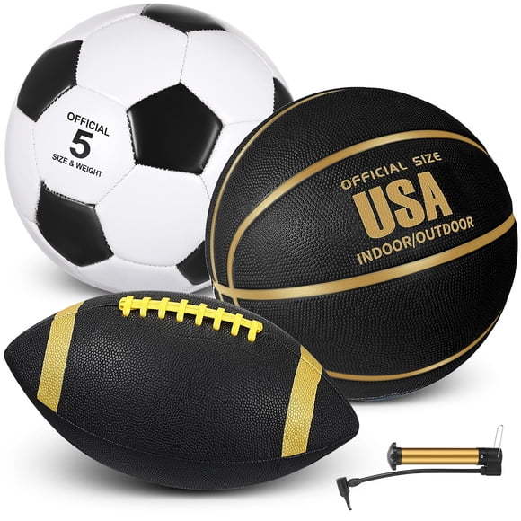 Juego de pelotas deportivas Sratte Soccer Basketball con bomba
