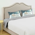 thumbnail image 5 of Dailycode Satin Pillow Case Queen Silk Pillow Cover for Hair and Skin Envelope Closure Bear Rabbit Sleep on Cloud 20"x30", 5 of 9