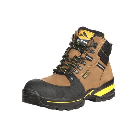 Procliff Men’s Work Shoes with Laces and Toe Cap - Nobuck Maple 45286