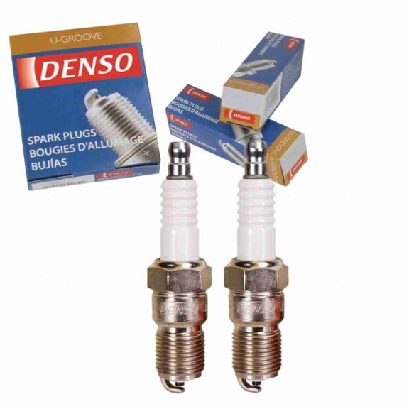 2 pc DENSO 5031 Standard U-Groove Spark Plugs for 003 159 24 03 101 000 010 AB 101 000 029 AA 101 000 029 AB 101 000 052 AA T20EP-U Ignition Wire Secondary