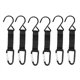 thumbnail image 1 of 6 Pcs Fence Hooks for Baseball Bag, Hooks with Nylon Buckles Fence Hooks for Outdoor Sports Baseball,Softball, 1 of 5