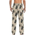 thumbnail image 2 of GZHJMY Sphynx Cats Men's Pajama Pants, Soft and Comfortable Lounge Sleep Bottoms with Pockets, Men's Sleepwear with Custom Print, Large, 2 of 7