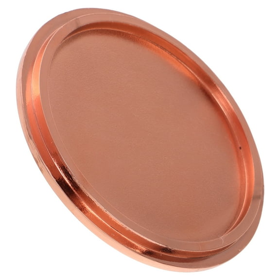 Masteelf Jar Replacement Topper Lid Candle Cover Jar Topper Cover Candle Jar Lid Shade Artistic Candle Cup Lid Small Jar Lid For Candle Zinc Alloy Candle Jar Lid