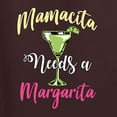 thumbnail image 5 of Wild Bobby, Mamacita Needs a Margarita Mother's Day Tri-Blend Racerback Tank Top, Brown, Small, 5 of 6