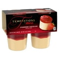 thumbnail image 4 of Jell-O Temptations Strawberry Ready-to-Eat Cheesecake Snacks, 4 ct Cups, 4 of 9