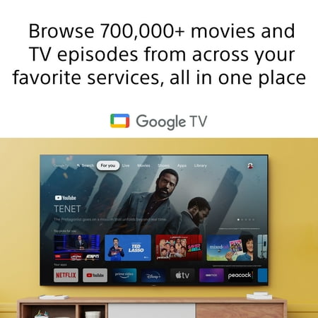 Sony - 55" Class BRAVIA XR X90J Series LED 4K UHD Smart Google TV