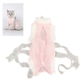 thumbnail image 4 of Pet Recovery Suit, Large Coverage Area Prevent Licking Gauze Cotton Button Design Kitten Recovery Suit Breathable  For Kitten For Weaning S, 4 of 8