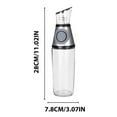 thumbnail image 4 of MORESEC under $5 2Pcs Metering Oil Dispenser, Press Type Controlled Oil Bottle with Measurement Scale, Kitchen Dispenser for Oil Soy Sauce and Vinegar, Glass Bottle with Precise Pouring Spout, 4 of 9
