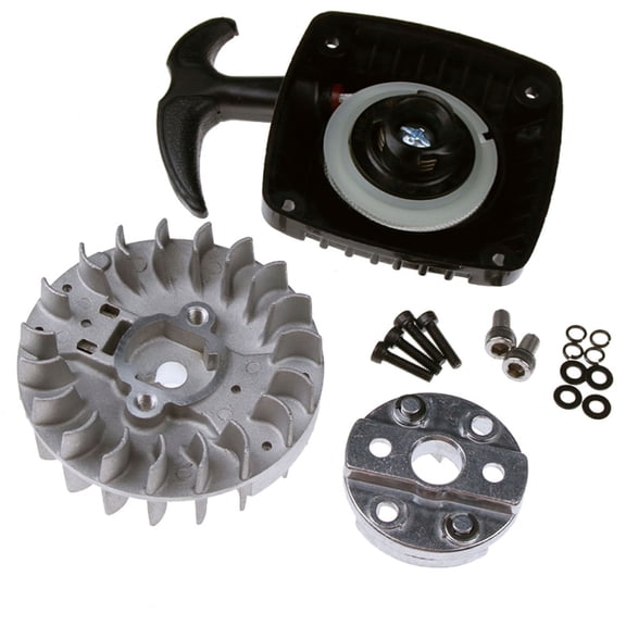 Easy Pull Starter with Flywheel Set for 32-45CC Fit 1/5 HPI FG LOSI GOPED