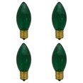 thumbnail image 3 of Northlight C9 Transparent Christmas Replacement Bulbs - Green - 4ct, 3 of 9