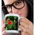 thumbnail image 2 of 3drose, Josephs Coat Rosebud, Lovely Josephs Coat Rosebud Promises to Bloom Soon with Fire Like Brilliance, 11oz Mug, 2 of 6