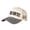 Black-and-white houndstooth, variant on 3D Embroidery Custom Link Embroidered Color Block Trucker Hat Unisex Adjustable Cotton Breathable Fashion Cap for Travel Daily Wear