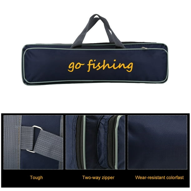 Keenso Fishing Carrying Bag, Fishing Rod Reel Storage Case Heavy-Duty EVA  Fishing Organizer Bag Fishing Rod Bag, For Lures Fishing Reel Outdoor