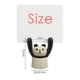 thumbnail image 2 of Urban Landscape Architectural Signs Symbolize Grassland Memo Holder Cartoon Animal Panda Stand Decoration, 2 of 3